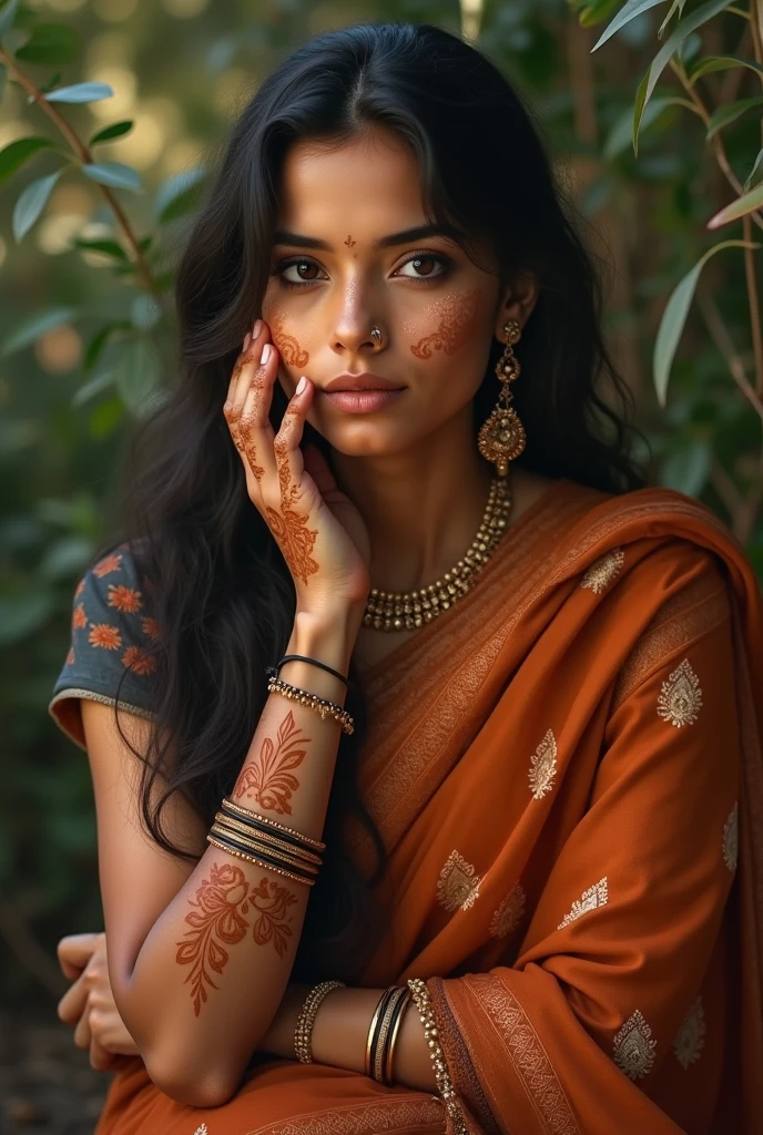Create a Indian woman