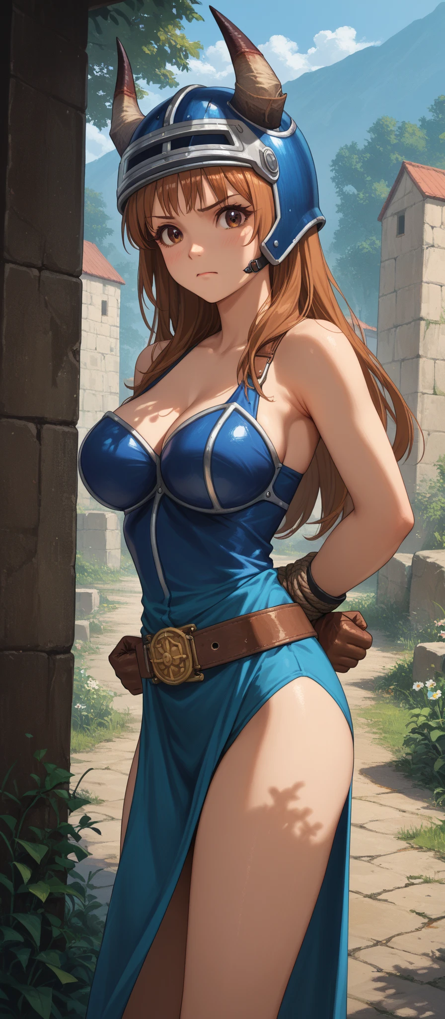 Must Piece, (Solo: 1.1), Perfect Face, (Bright Lighting: 1.2), Beautiful Eyes, Beautifully Detailed Face, Perfect Lighting, Absolutely necessary for the piece, Top Quality, ()MILF, ()Big Tits, 1 on 1, Provocative, Lips, Lips Bold, 8K, High Quality Video, Married Woman,. Beautiful, bright,. 8K, high quality, video, married woman, fair skin, beautiful figure, beautiful face, small face, beautiful line drawing. 8K high quality, high accuracy, princess zelda, beautiful, beautiful figure, small face, full length, twilight princess, beautiful,.Description: beautiful, bright, highlights in eyes, small ears, brown hair, sexy, illustration, beautiful line drawing.She is raising her arms, showing her armpits, simple background, dark background, blue eyes, revealing, losing, embarrassing expression, depicting from head to belly, school swimsuit, swimsuit outfit,