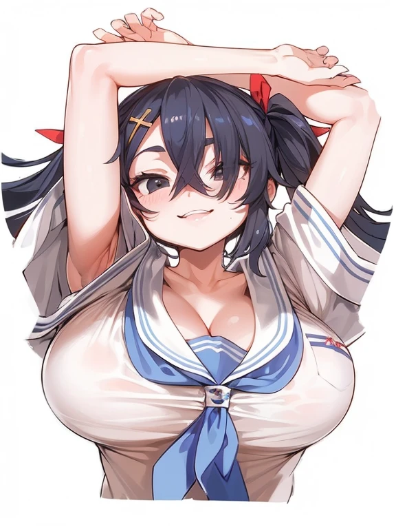 shark girl,furry,Cute Moe,big breasts,good quality,Good resolution,Nurse uniform,Good shadow detail,shade,The face of lust
