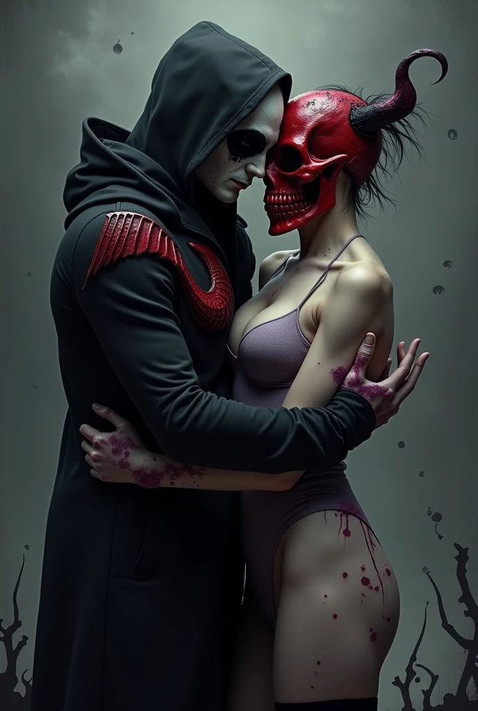 Alafd image,One was wearing a black robe、man holding red rose, the grim Reaper, grim Reaper, Beautiful male grim Reaper, reaper as a scary, portrait of grim Reaper, reaper in overwatch, A harbinger of death, punk grim Reaper, reminded me of the grim Reaper, reaper, grim Reaper