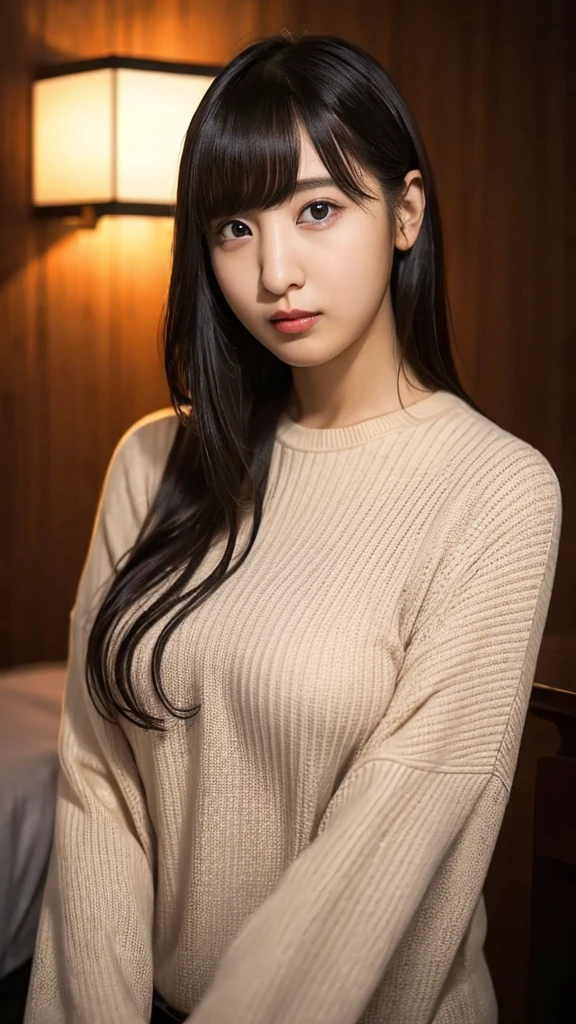 medium shot, centered, front view photo of a Lisa Kwok, a woman, standing at the front door, looking at the camera, solo, ultra detailed, beautiful, aesthetic, perfect lighting,  <lora:hair_length_slider_v1:7>