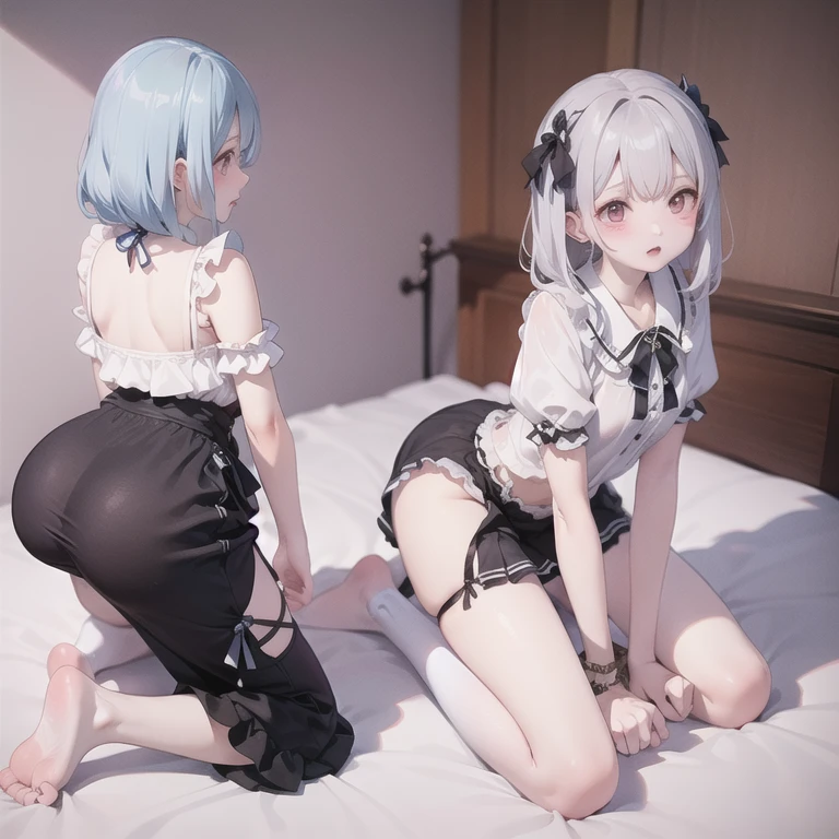 1 girl ,Kizi,age 30s,Raised sexy,k hd, tmasterpiece,8K,white under lingerie,,,Trembling,full-body view