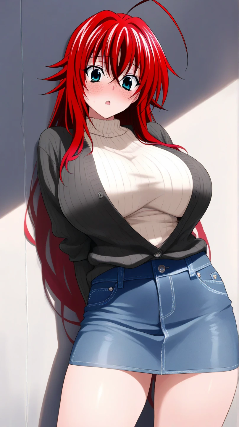 (8k, RAW photo, best quality, masterpiece:1.2), (realistic:1.3), (photorealistic:1.3), ultra-detailed, (high detailed skin:1.2), 8k uhd, dslr, soft lighting, high quality, film grain, Fujifilm XT3, best quality, beautiful lighting, night, huge breasts, beautiful clothes, lace, lace trim, lace-trimmed legwear, nsfw, breasts out,
1girl, long hair, twintails, (red hair), messy hair, jade eyes, medium breasts, normal ears, black gloves, smug, standing, full body, medium breasts, wear less, outdoors, cityscape, skinny, tokyo street, no shirt, no bra,