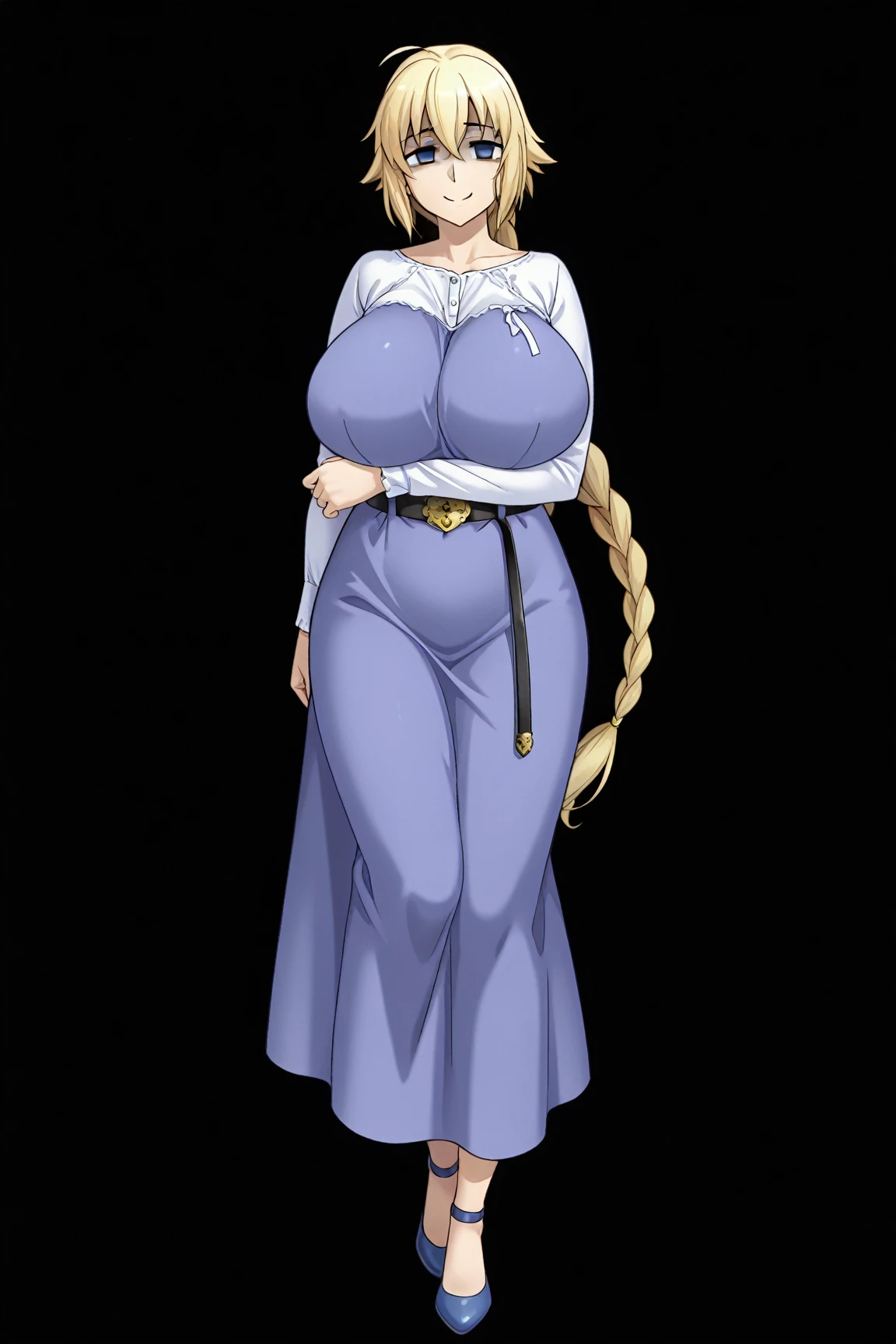 masterpiece, highest quality, High resolution, One girl, solo, sexual intercourse, Pornographic images, short hair, etsukoto, brown Eyes, fine grain, fine grain, long legs, (((Thick thighs, Plump thighs, Voluptuous thighs, Thighs alone are enough))), Huge and ample breasts, Cleavage, big long breasts, Naughty big,((big breasts are important))、((Naughty thighs)), L Cup, (thin:1.4),(Tight waist:1.4),  (yellow dress:1.4),((waist apron)),  white panty, (((Simple Background))), ((Wide Hips)), Shiny, Oily skin, Mature mother, Calf, Seductive mature woman, milf, Perfect body, Plus Size Model, curvy, ample, etsukoto, blush, clavicle, retro artstyle, 1990s (style), (thick thighs:1.4), bursting breasts, full body, showing panty,