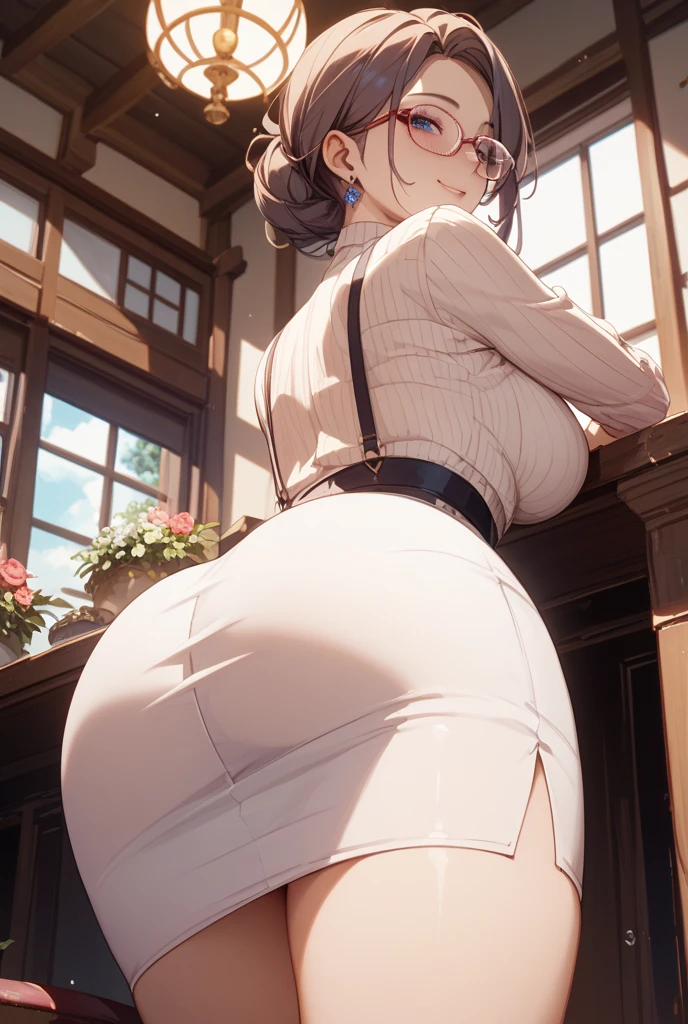 sexy cute beautiful Riley Reid as sexy maid, (((big ass))), (((slim thick))), (((skinny))), ((((ultra detailed)))), (((photorealistic))), 8k, (curvy accentuated booty)