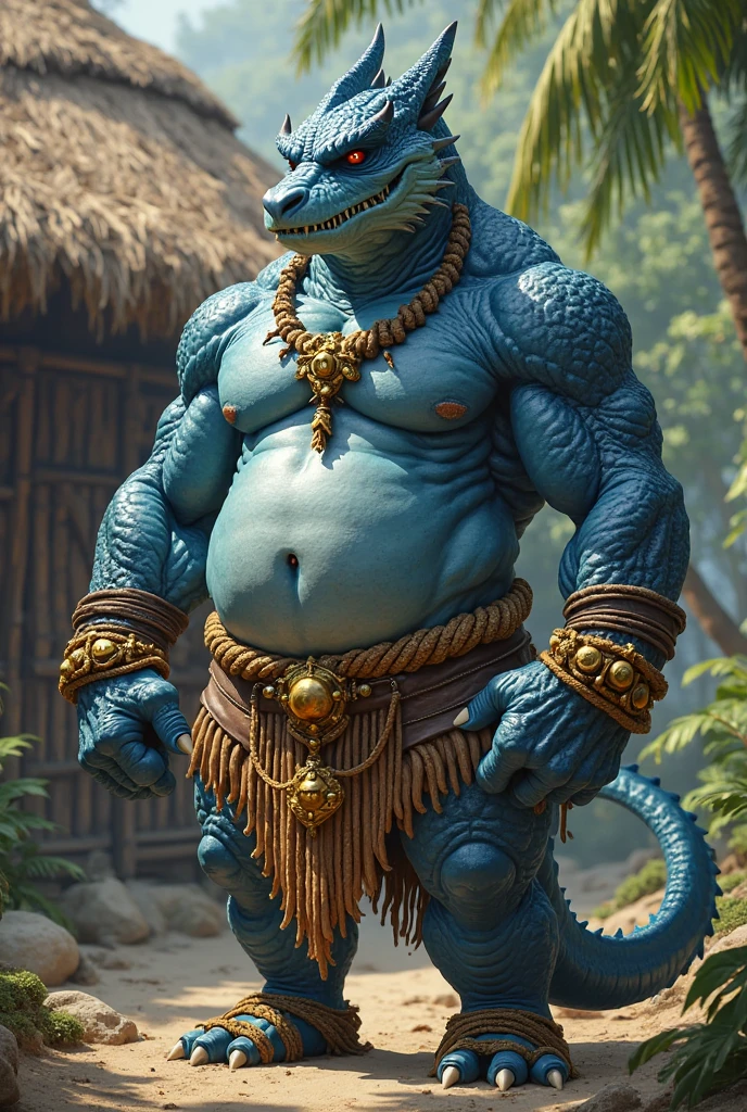 dragon, eastern dragon warrior, male dragon, hefty body, with very big muscles, hulking, huge, colossal body, extremely strong, huge abdominal muscles, hefty abs, pecs, plump big muscle abs, Strong and robust muscle abs, daddy body muscle-gut abs, massive prominent muscle abs, sharp claws, legs, feet, full body, loincloth, nipples, 4k, best quality.