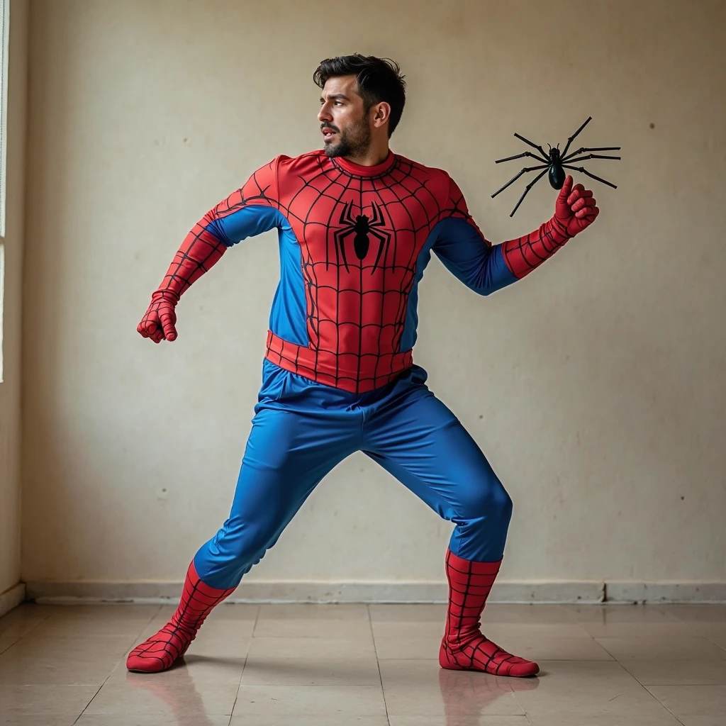 Spiderman sute,realistic,
