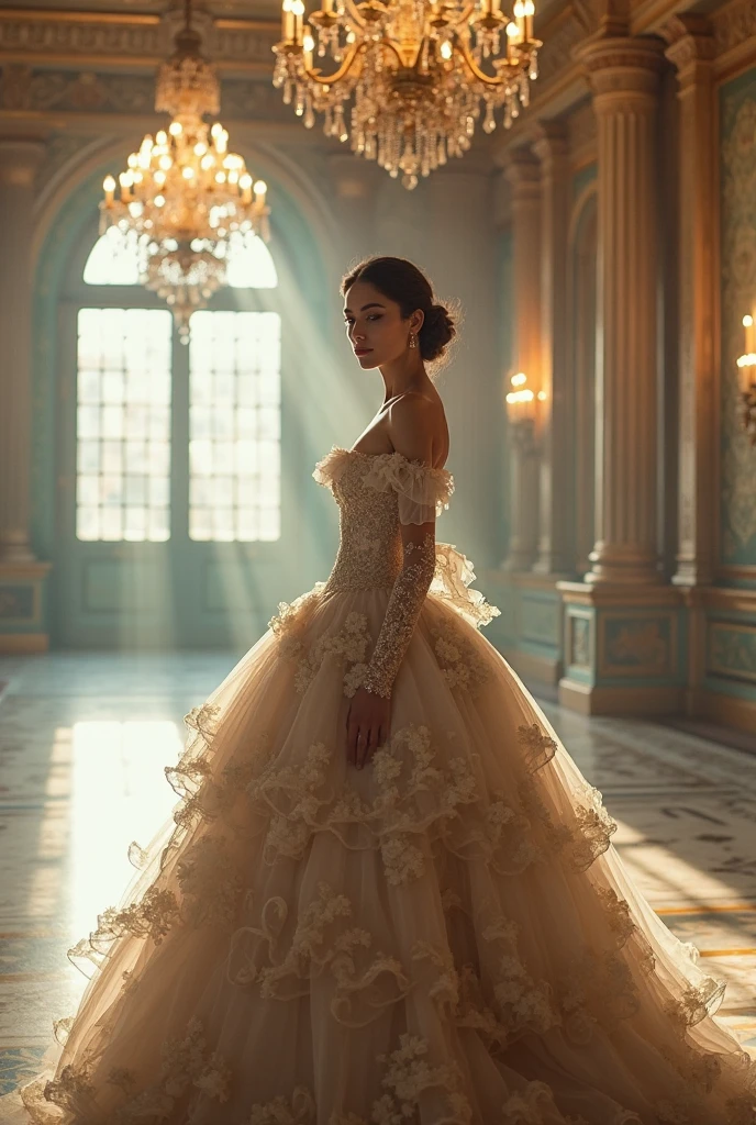 Danish Queen's gala gown