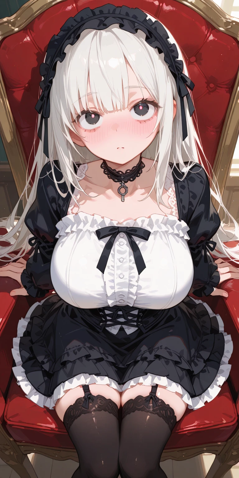 A woman with big ，Young princess，victorian style，clavicle，Lower chest，Transparent nightdress，((no_panties)),((shaved_pussy))，