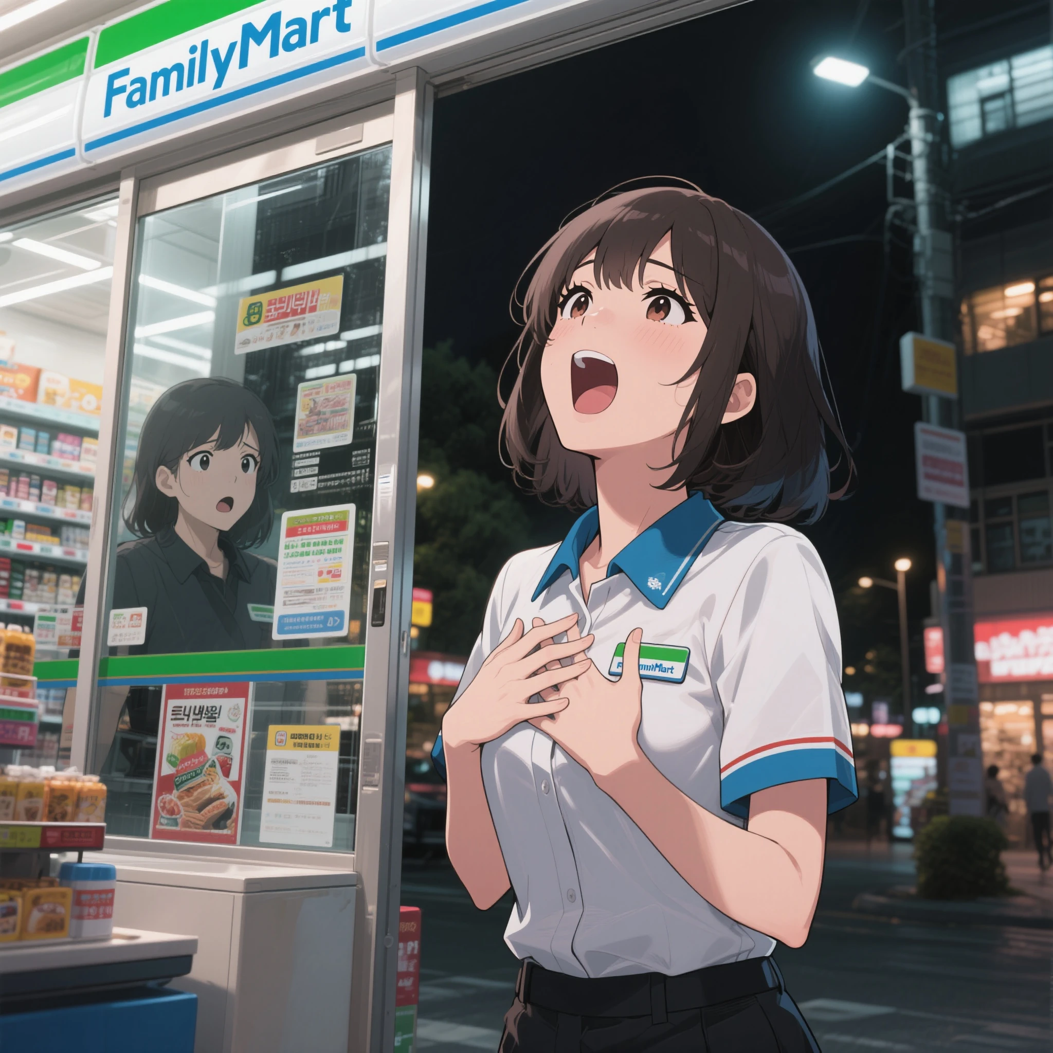No customers, so I'll sing!!