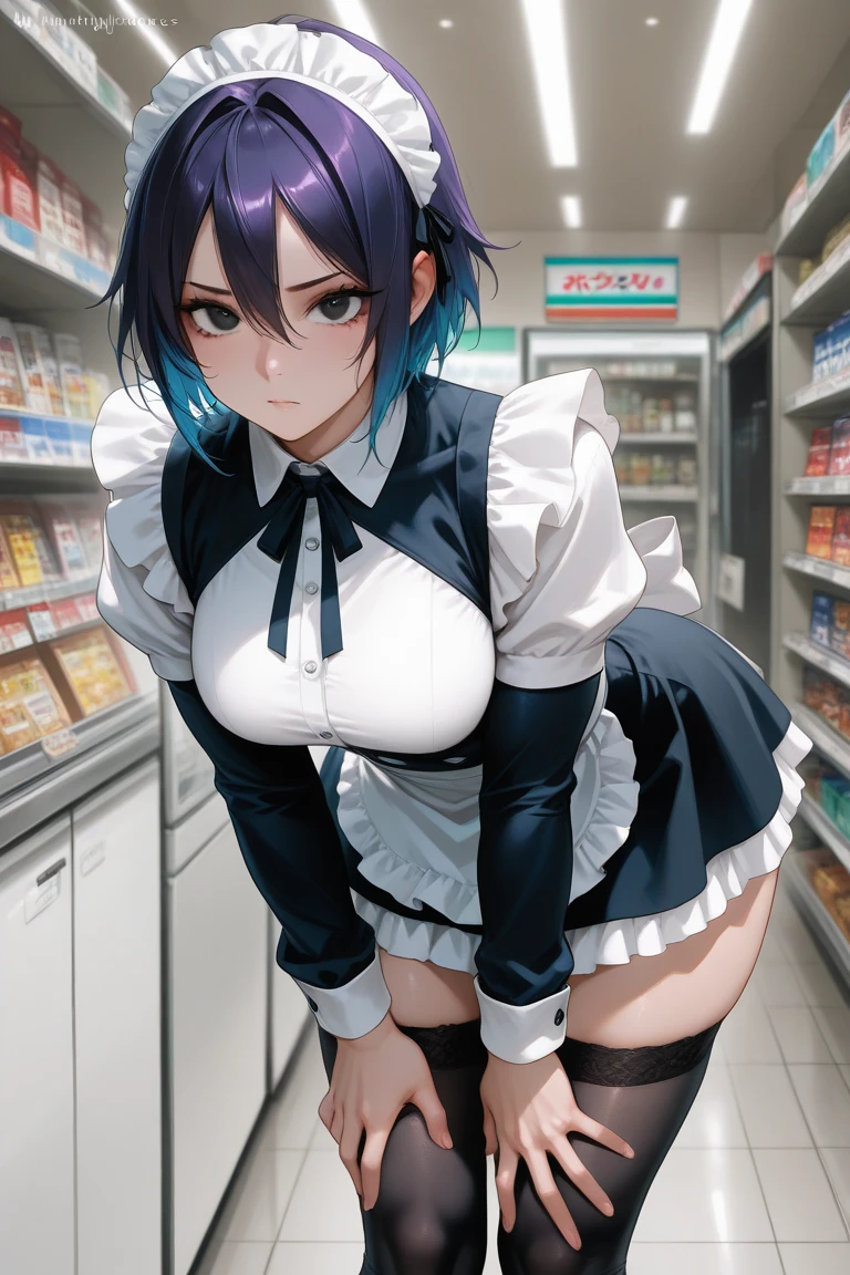 (((Pixel Perfect, Perfect detail))),girl,((Re:Zero Rem))(((Rem-style maid headband))),(whole body)Big Breasts, ((Bangs that hide the right eye))excessive cum((Blue Hair))Fully nude,With nipples,group sex, spitroast, fellatio, oral, sex, threesome, 2boys, sex from behind, mmf threesome, double penetration, bent over, standing, from side,convenience store