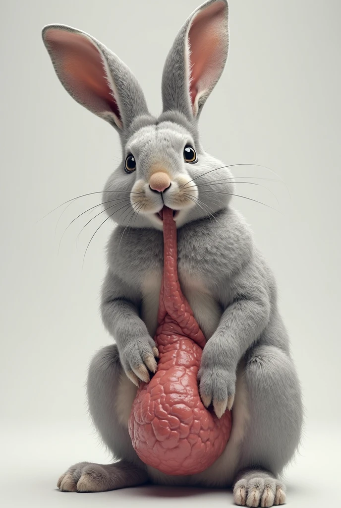 Watership Down, Fiver, Rabbit, hard cock, balls, hung, laying down, feral 