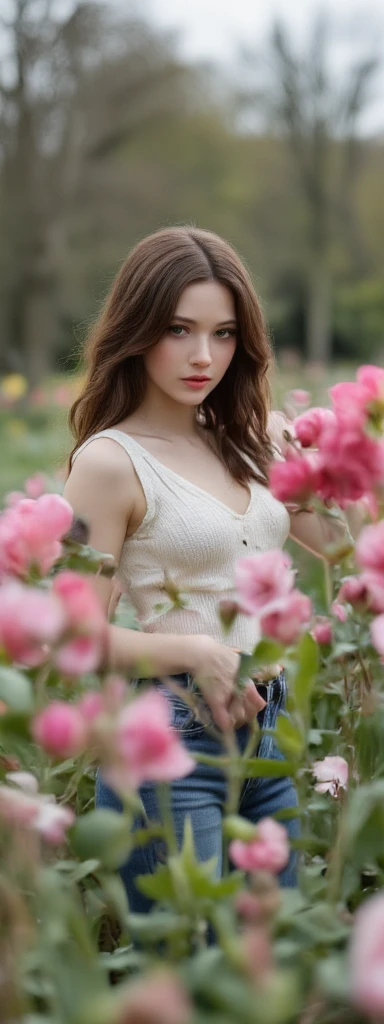 araffe woman in white shorts and red bra top standing in front of a tree, sexy girl, red bra, amouranth, red lace, bralette, better known as amouranth, dilraba dilmurat, beautiful girl model, beautiful model girl, instagram model, young goddess, anna nikonova aka newmilky, charmed sexy look, lacey