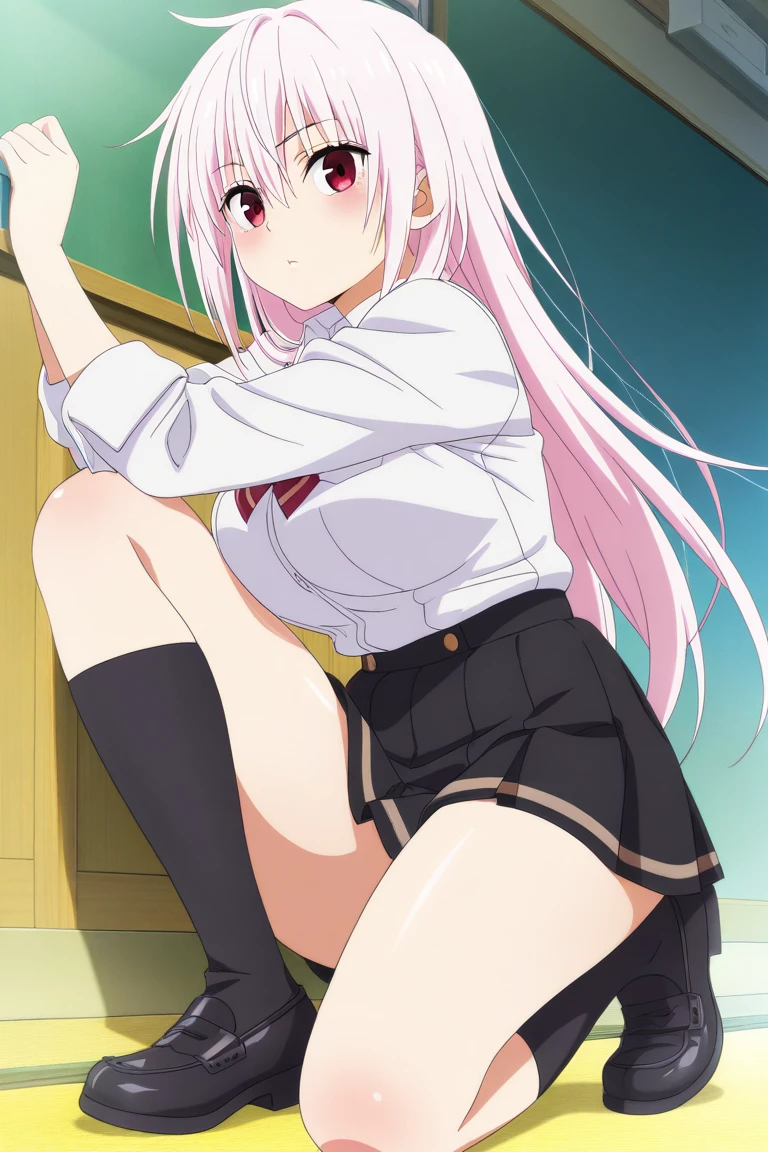 Texture CG, ((Ultra Detail Art)), ((master piece)), (extremely details CG),Multiple girls,3girls,standing,nsfw,school gals ,school gyaru ,(school unifrom:1.5),skirt ,(pleated mini skirt:2.0), white shirt, beautiful legs,small ass,from behind,from below ,panties aside,((string panties),(sexy panties),(white panties)),long hair, blonde hair, brown hair, pink hair, silver hair, Curve, Beautiful detailed eyes , gleaming skin, bracelet, ,hair ornament, hairclip, jewelry, open mouth ,light smile, (embarrassed:1.4),outsides ,clear sky, in summer ,windy ,garden,