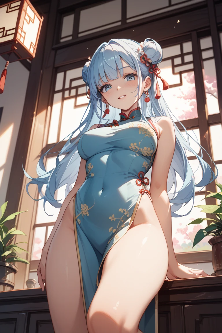 最high quality、high quality、best image quality、8K、最High resolution、High resolution、最high quality、masterpiece、whole body photos、 skin in every detail、 face in every detail、 eyes in every detail、 lips in every detail、 teeth in every detail、 ears with attention to detail、 hair with detailed details、arms with attention to detail、 hands with attention to detail、 fingers with attention to detail、 (fine hands、thumb１reference４)、 legs with attention to detail, feet with attention to detail, 8k, ultra HD, sharp focus, details hair, beautiful hair, details face, beautiful detail eye, details pupil, perfect hand, vibrant colours, soft lighting.

1girl, long hair, hair accessory, hair ornaments, multi colour hair, red-green hair, single ponytail hair, beautiful hair, radiant aqua eyes, glow eyes, massive giant ??????, small thigh, slim body, hanfu, Chinese dress, Chinese clothes, Chinese shoes,

at temple, beside pillar, fish pool, wind blows, sunset, evening, clear sky,