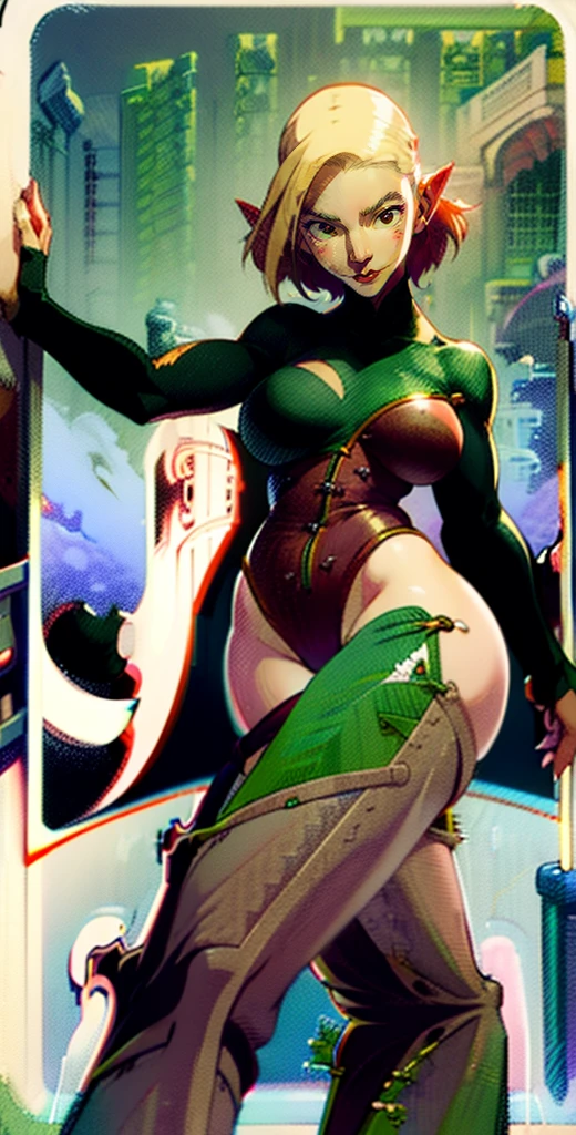 senjumaru shutara, long hair, bangs, blunt bangs, black hair, sidelocks, (black eyes:1.5), makeup, lipstick, red lipstick, anatomically correct, heavy breathing, mature female, best quality, trick_or_treatment, 1girl, green_gloves, hat, swimsuit, syringe, thighhighs, gloves, breasts, green_bikini, bikini, green_legwear, solo, thigh_boots, nurse_cap, boots,, large_breasts, layered_bikini, looking_at_viewer, thighhighs_under_boots, elbow_gloves, navel,  spread_legs, black_footwear, shrug_(clothing), between_fingers, "Vector art, Vivid colors, Clean lines, Sharp edges, Minimalist, Precise geometry, Simplistic, Smooth curves, Bold outlines, Crisp shapes, Flat colors, Illustration art piece, High contrast shadows, Technical illustration, Graphic design, Vector graphics, High contrast, Precision artwork, Linear compositions, Scalable artwork, Digital art", sweating, steaming body, fog, (shaded face:1.2), hollow eyes, makeup, lipstick, brown eyes, looking at viewer, (heavy breathing:1.2), expressionless, nsfw,