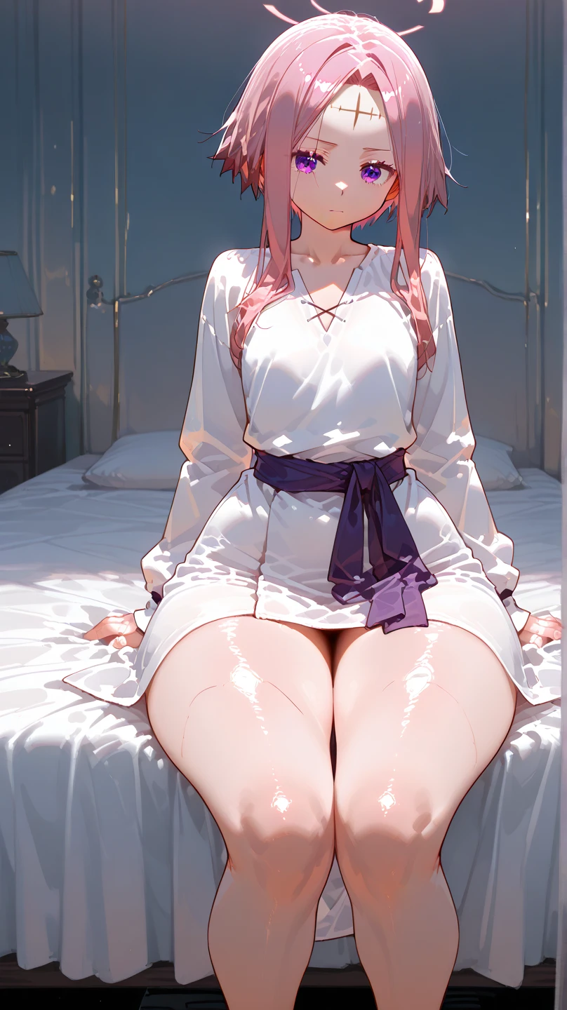 Highest quality, Super resolution video, 8k, Delicate depiction, chibichara, too young girl, １Beautiful JC girl, Cute face, I want to caress you, Glossy platinum hair, Pigtails, On the bed, Half naked, Small breasts, Wearing knee-high socks, Sexy pose, (Small breasts:1.6）, The nipples and areola are pale pink., Immature female body, Interested in sex, She is excited by the sight of an erect penis, Erotic, Very embarrassed, With legs wide open, ?????, I want you to see my pussy, I want you to touch my pussy, Scrounge, please, I can&#39;t stand it, A facial expression of sexual pleasure, Eroticな格好をさせられている, A lewd act only shown to you, ?????を貴方に捧げる, Immature female body, School uniforms are messed up, Immoral poses, Moist eyes, Crying profusely, Falling into pleasure, She seduces me lasciviously, Dynamic Angle