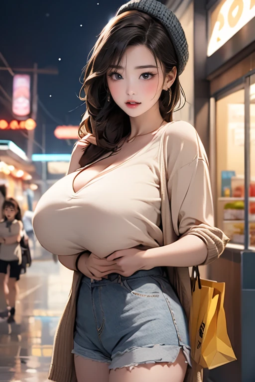 huge tit,Reis lace bra,mall,
