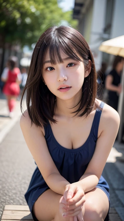 V-neck knit、Shibuya