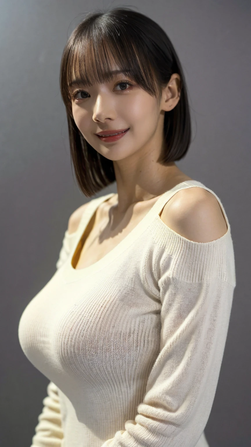 (in 8K、Raw photography、best of quality、mastaerpiece:1.2)、ultra hyper-detailed、(Real Photographic:1.37)、portlate、High Definition RAW Color Photography、Professional Photography、highly detailed and beautiful、Extremely detailled、huge filesize、Official art、extremely detailed beautiful girl、extra detailed face、very detail eyes、highlydetailed skin、extremely detailed fingers、extremely detailed nose、Highly detailed detailed mouth、Perfect style、细致背景、Detailed clothing、女の子1人、(20:1.2)、in her 20s、Cute little girl s、Realistic body、White Skin Skin、shining skin、Slim body、black-haired、(((short-hair)))、((bob cuts))、(Blunt bangs: 1.2)、kawaii、pretty  face、Realistic face、Delicate eyes、Sauce order、(((street corner)))、(((Beautiful woman in fashionable summer clothes)))、((a smile))、((mini-skirts))、((FULL BODYSHOT))、(((no-bra)))、((a smile))、((Pull shot))、耳Nipple Ring、neckless、((Frontal shot))、Looking at the camera、cow-boy shot、Contrapo、dynamic  lighting、C cup milk、