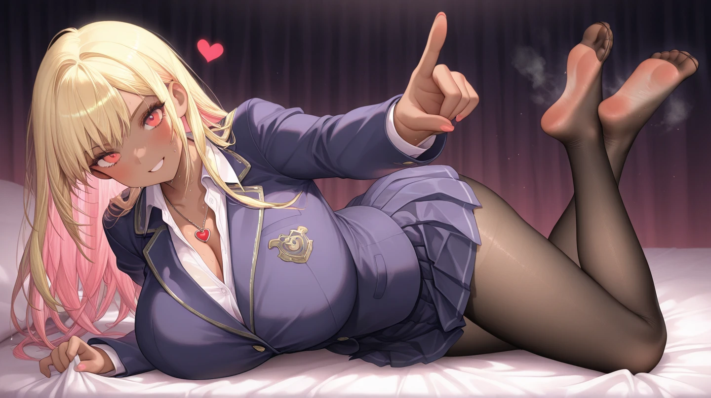 score_9, score_8_up, score_7_up, score_6_up, score_5_up, score_4_up, looking at viewer, 1 girl, elsa from frozen, (by armona sensei), front view, bird's eye view, large breasts, cleavage, (long white hair hair), blue eyes, (unbuttoned white shirt), (blue tie), (exposed breasts), (black pencil skirt), (pink lace on one leg), (bare hands), black thigh highs, realistic, lips, nose, blush, (laying on bed), (spread legs), open mouth, moaning, sex, POV missionary, penis in vagina, wet pussy, seductive look, (hands held by viewer), looking at viewer, (cum in pussy), (bedroom background)