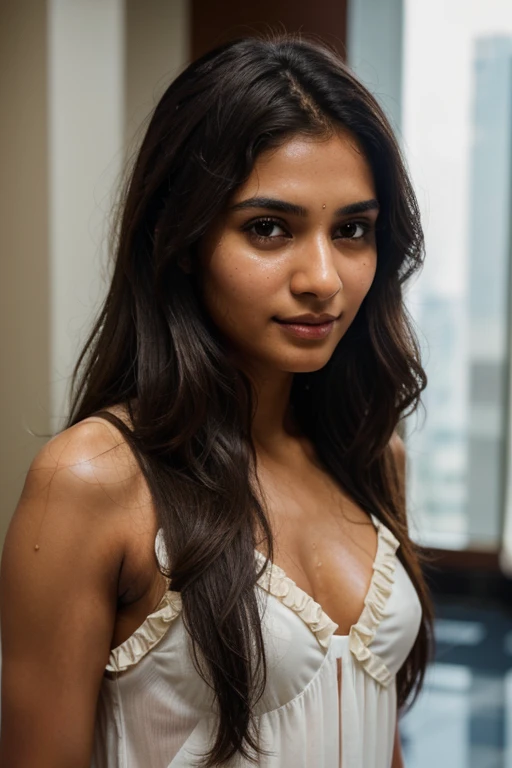 best quality,4k,8k,highres,masterpiece:1.2), ultra-detailed, (realistic,photorealistic,photo-realistic:1.37), UHD, studio lighting, extreme detail description, professional, vivid colors, bokeh, portraits, Instagram, indian beatiful young girl, named Pryia Natt, distinct face, beautiful eyes, beautiful plumped lips, glowing face, brown indian unique face