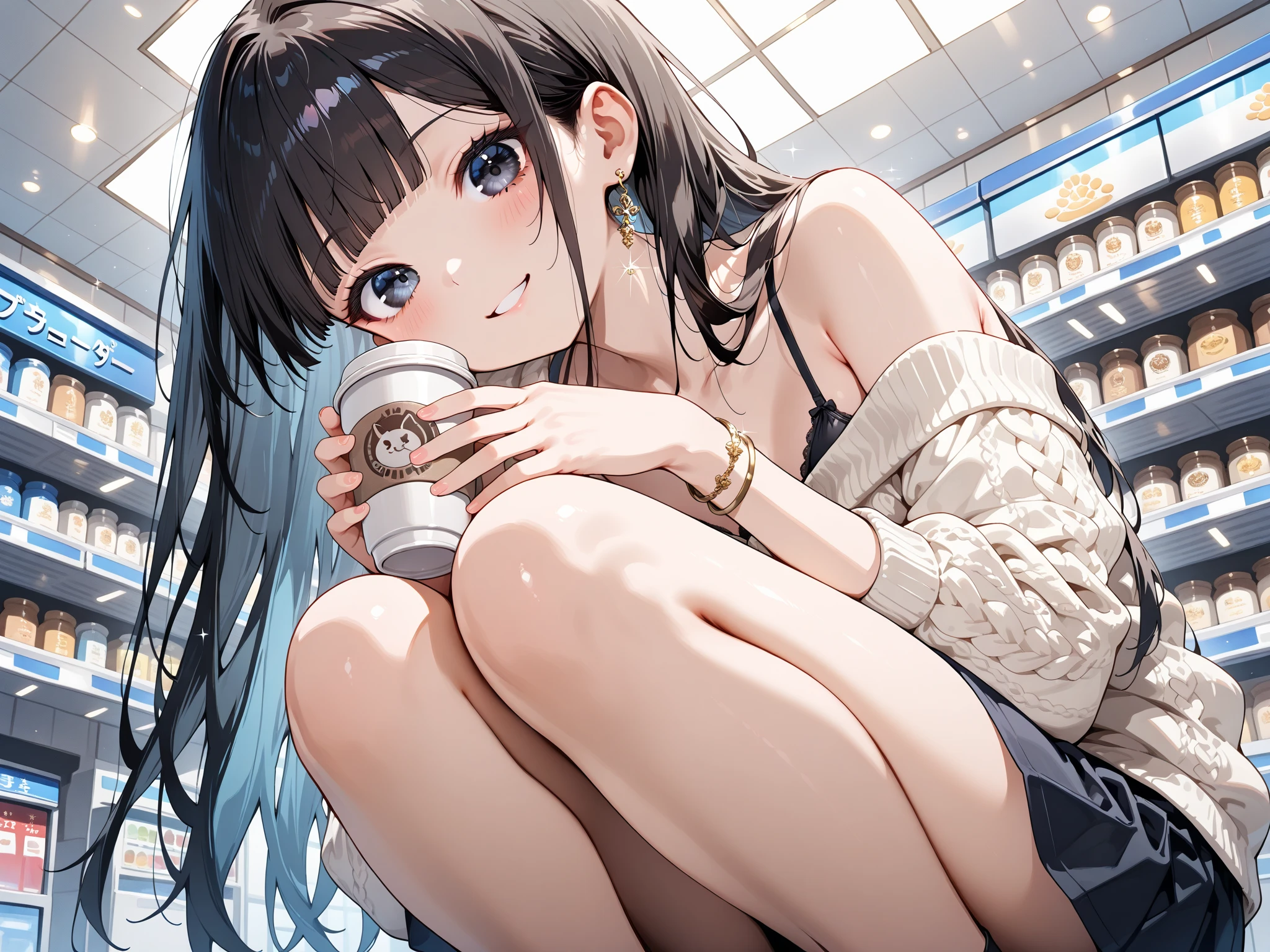 {{masterpiece}}, The best quality of life, 、Dark brown long hair down to the waist、Anime Girls with brown long hair, Cute female anime visuals,Anime full body illustration, Anime Moe Art Style, Anime characters, (Anime Girls)、(Green Eyes)、Expressionless adult woman、Small Necklace、((White background))、Black two-piece swimsuit、Grey shorts、A light jacket