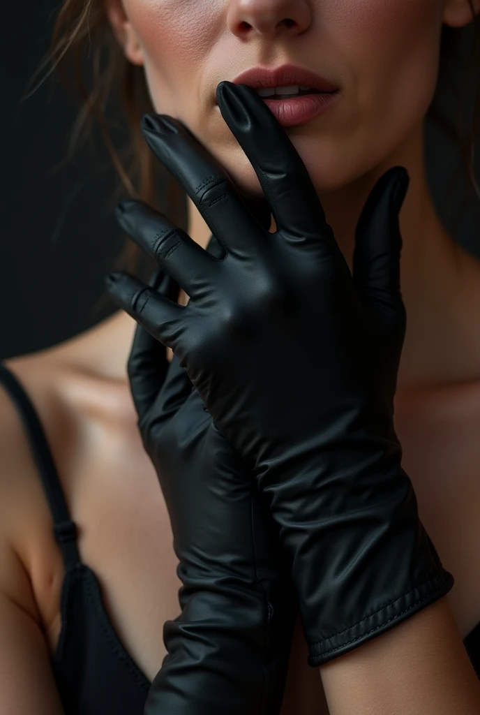 masterpiece, absurdres, 1girl, length hair, floating hair, bronde hair, large breasts, breasts out,Bound, Bondage, (arms behind back:1.4), BDSM, tape, TAPE BONDAGE, close-up, srestrained, best anatomy, Curled up, angry face, shout, Upper body, blushing face, humiliation, desperate, (front), (men touching her), holding hair, pov hand pulling hair, hair played, hair toying, (men brushing her hair)