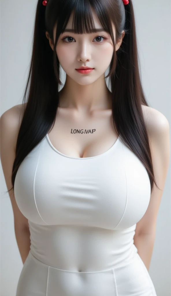 masterpiece, best_quality, clear details,1girl,upper body,simple_background,<lora:xiong:0> Corset,