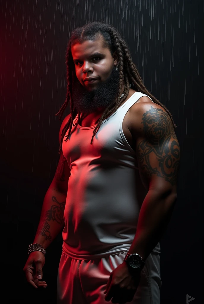 Only plump, chubby, extremely thick thighs, large belly, fat, masutepiece,High quality,Highly detailed,intense scene, solid, Gritty reality setting for 50 year old sexy fat bearded man,full of sweat,Full body,Big belly, ((Wearing bathrobe , meias brancas, a white cueca box)),Stunned face,Open the legs,In the darkness, Varied Camera Angles in Photography. various poses, HD 8k high quality, gay, bearded, serious facial expression, (still from a movie), tense, dramatic, atmospheric, cinematic, (looking away),
(masterpiece), top quality, photorealistic, hyperrealism, absurdres, tack sharp, subsurface scattering, 8k, HDR, 35mm, professional photography, RAW,(best quality,highres),(photorealistic) A crow punk taking a selfie picture, with (vibrant colors) striking vibrant colors and (detailed) intricate feather patterns. The punk crow is perched on a (graffiti-covered) graffiti-covered brick wall, wearing (edgy) edgy attire including a leather jacket adorned with (studded spikes), ripped jeans, and (metallic) metallic accessories. Its (piercing) piercing eyes are highlighted with (smoky) smoky eyeshadow and (heavy) heavy eyeliner. It holds a (glimmering) glimmering smartphone with its claw, fully extending its (feathers) feathers to capture the perfect angle. The background features a (gritty) gritty urban setting with (graffiti artworks) graffiti artworks and (reflected neon lights) neon lights reflecting on damp pavements. The scene is bathed in (dramatic) dramatic lighting, casting long shadows and emphasizing the crow punk's rebellious spirit, muscular, buffed