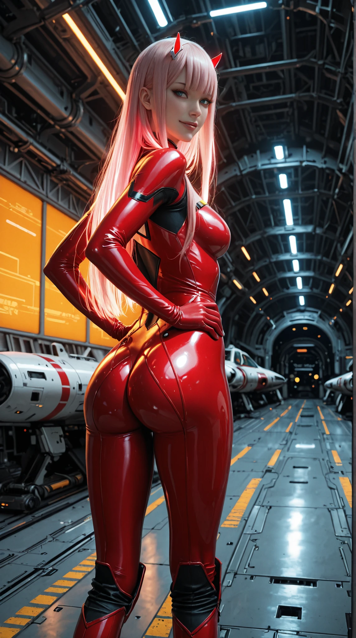 1 chica en la foto, Zero Two Darling en el Franxx, ((Red shiny latex pants)), (((pantalones metidos en su))),(desnudo), We see it from behind, (((a cuatro patas ))), Un edificio cyberpunk, Entorno cyberpunk, Vemos su de cerca, ((perfecto)), delgado, small ass, Ella abre su, ((cabello rosado)), Pelo en coletas, Ojos azul claro , ((La mejor calidad)), ((Obra maestra)), ( Altamente detallado:1.3), .......................3D, unbelievably beautiful, ( cyberpunk:1.3), (( perfecto)) ((vista)) (((Very small pantyhouse))), vida real, HDR (High Dymanic Range), Trazado de rayos, NVIDIA RTX, Super resolution, Irreal 5 , Subsoil Scatter, Texturas PBR, Procesamiento posterior, Anisotropic filtering, Profundidad de campo, Alta nitidez y nitidez, Texturas multicapa, Mapeo de albedo y especular, Sombreado de superficies, Precise simulation of light-material interactions, proporciones perfectas, Renderizado Octane, duotone lighting, ISO bajo, balance de blancos, Gobernante de tercios, Amplia apertura, 8K RAW, high-efficiency subpixels, sub-pixel convolution, glow particles,