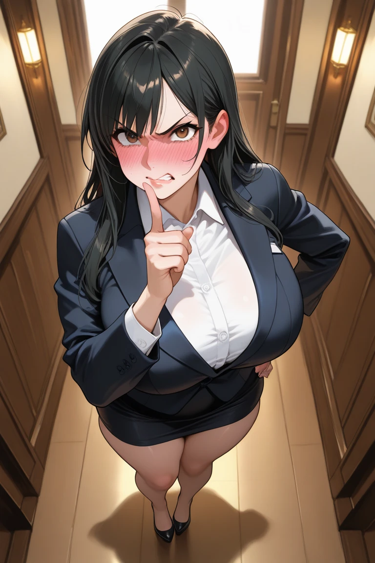 (masterpiece, best quality:1.2), detailed face, detailed eyes, elegant woman, long hair, high heeled, shiny skin, dress shirt, pants, random collar, ponytail hair, cool attitude, cool glasses, , cool, (perfect hands:1), ( ripped clothes:1.6) ,cum on face and glasses Double Handjob