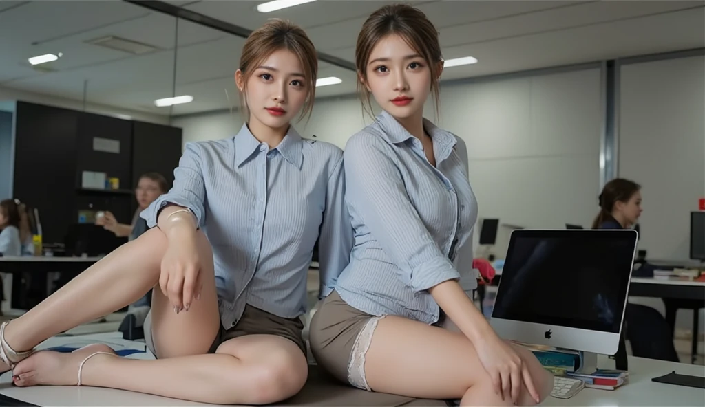 girl penetrated in office