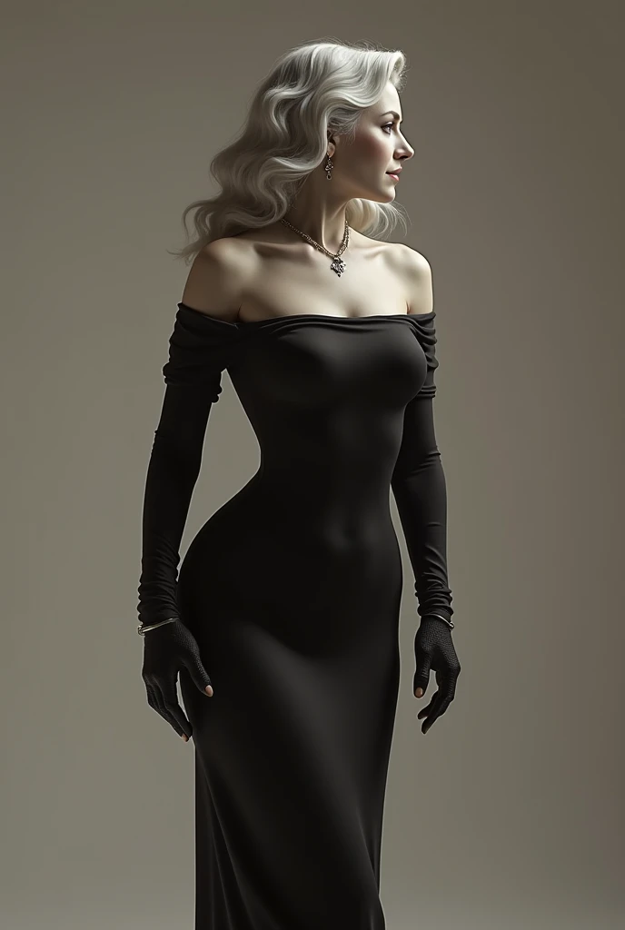 1girl, solo, brown eyes, white hair, (health: 1), walking in the cathedral, (young and beautiful: 1.2), crowd, full body, (Gothic clothing: 1.5), dullyarts, damaged background details, Eye details, (The Last Survivor\), (realism: 1.4), official art, unreal 8k wallpaper, super detailed, unique horror, masterpiece, best quality, exquisite face, (dynamic angle: 1.4), (dimmed and elegant lights: 1.2), calm, dark colors, terrorism, horror style, huge boobs