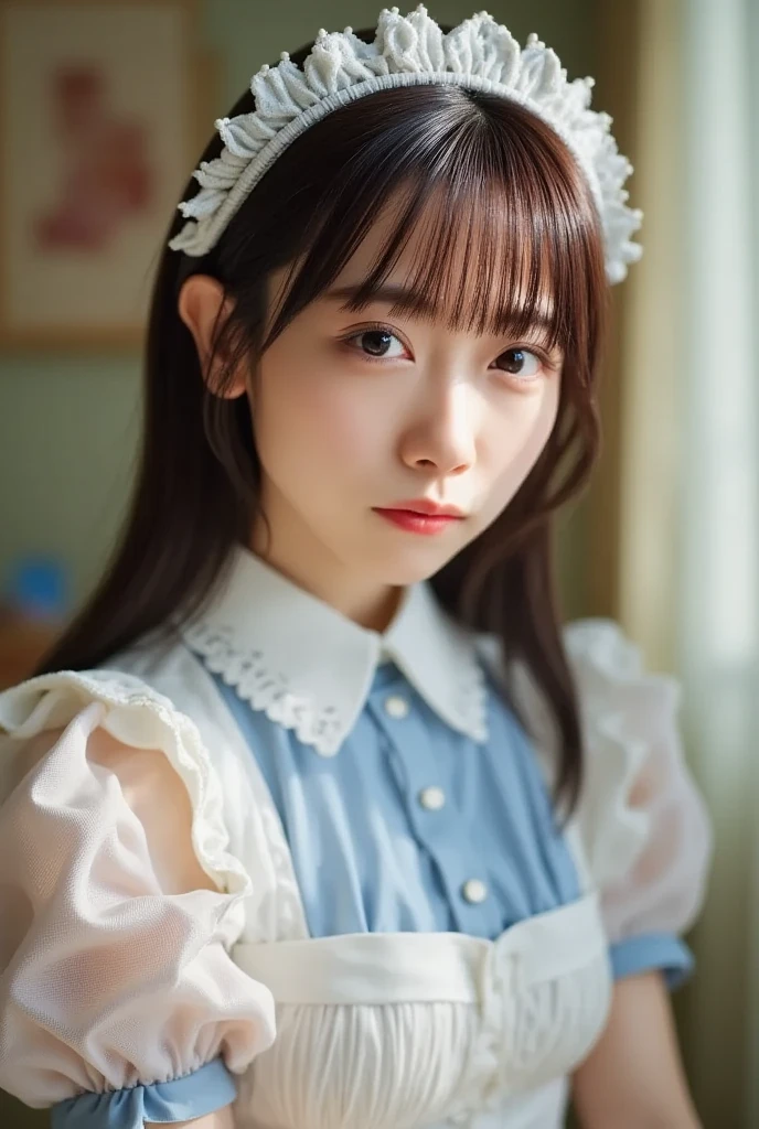 {girl baby face} Lady Sumie [Fluttering skirt] maid lolita