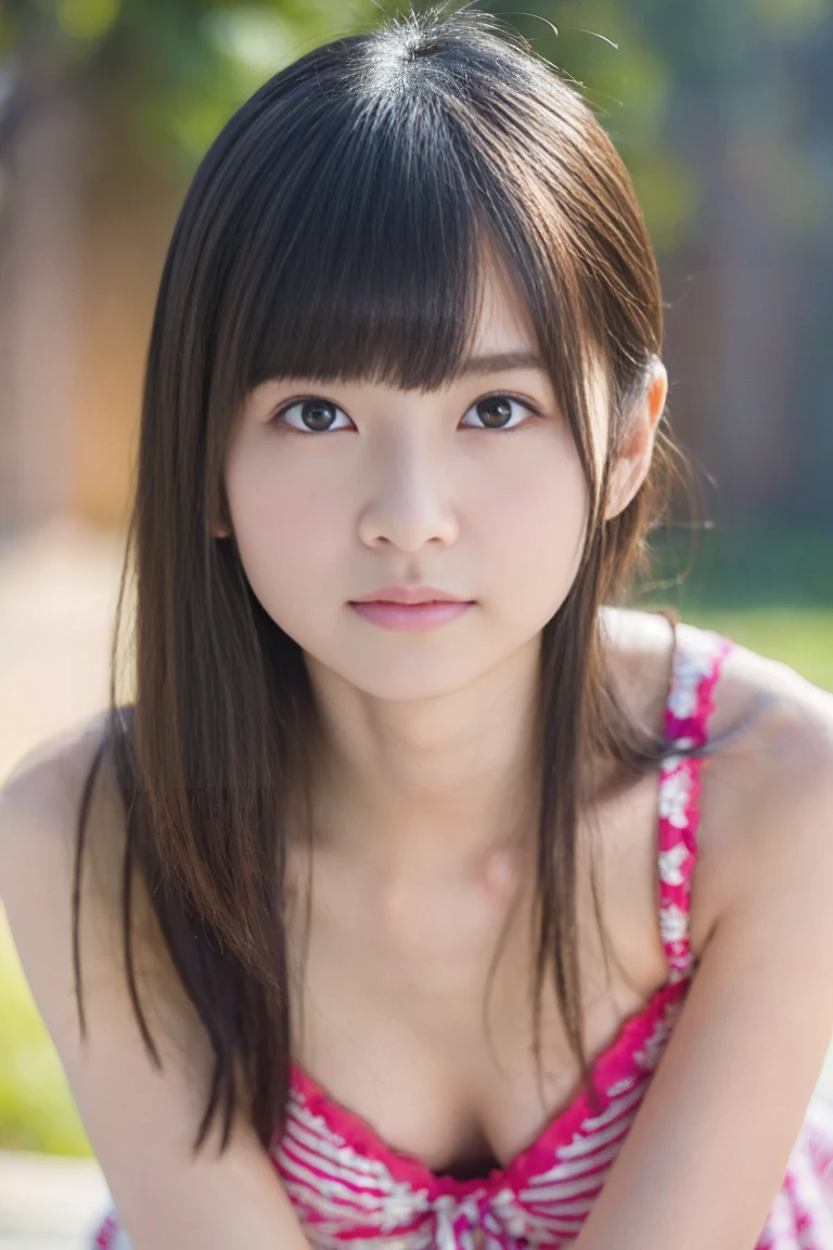 An ultra-high picture quality、Perfect Photo、Japanese 14 year old、a beauty girl、(anus)、