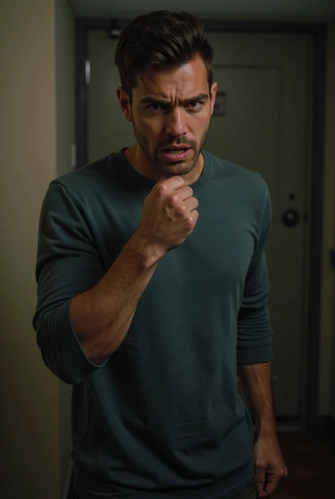 A group of gangsters kidnapped a handsome mature male policeman, stripped his clothes, and touched and played with every part of his body. Chest muscles! Chest hair! Movie texture! Enjoying but struggling expressions!!