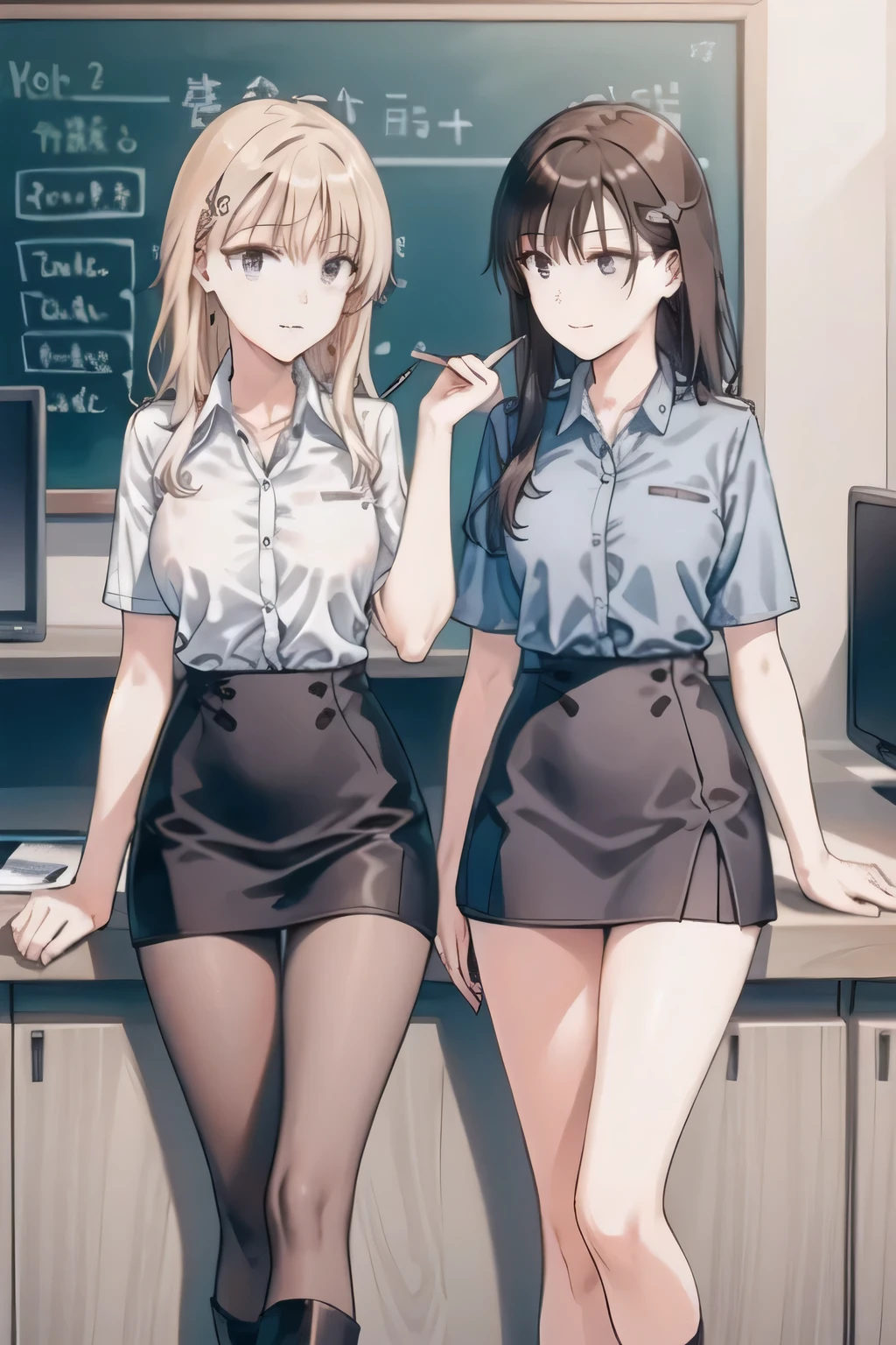 Let's draw them with more delicate expressions, More delicate expressions {X} blonde wavy hair {X} More delicate expressions {X} blonde wavy hair {X} 黒いマイクロビキニの水着の女性をCan you draw ,black swimsuit,爆乳尖って見える乳頭の女性をCan you draw ,with a more delicate expression {x} blonde wavy hair {x} wear a dark blue tight miniskirt,micro mini skirt up to the thigh,Can you draw big breasts more big breasts, wearing thin clothing,Sleeveless,Can you draw ?,draw 5 fingers Draw with precision,accurate hand and foot expressions,face is absolutely necessary,long black hair, beautiful smiling woman ,, Draw an office worker system, wait.,NAVY BLUE SUIT ,After a white blouse,draw a company clerical job,black high heels,big , beautiful smiling woman ,Draw it,long black hair, wearing a white hair band ,a cop wearing a miniskirt,face is absolutely necessary,accurate hand and foot expressions,fishnet tights,(Facial expression is very important, ,Your underwear shows through when wet,Big breastsをさらにBig breastsに描いて下さい,Draw it、 Draw your own facial expression,open her legs to see blue panties,Smile, More delicate expressions Draw it, white boots , (((OL Uniform))),( 0、Attractive Mature Woman、 stylish eyes {X} More delicate expressions Draw it),(After a white blouseの後で),(black miniskirt)(blue panties),I'll do it myself、 amazing,I need it for work、grimace, Draw with precision 、is very important at work,, Inside the company , I'm nearing 40 years old、 stylish eyesをしたAttractive Mature Woman、 stylish eyes, , Big breasts, thin waist , , ,I'll do it myself,