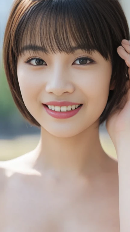 black hair, longeyelashes, solid circle eyes, light smile, ccurate, Surrealism, pov, atmospheric perspective, 8k, super detail, best quality