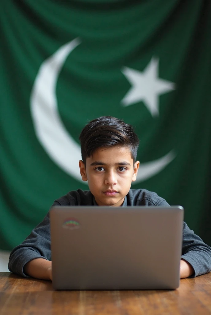 A pakistani children look data analyst