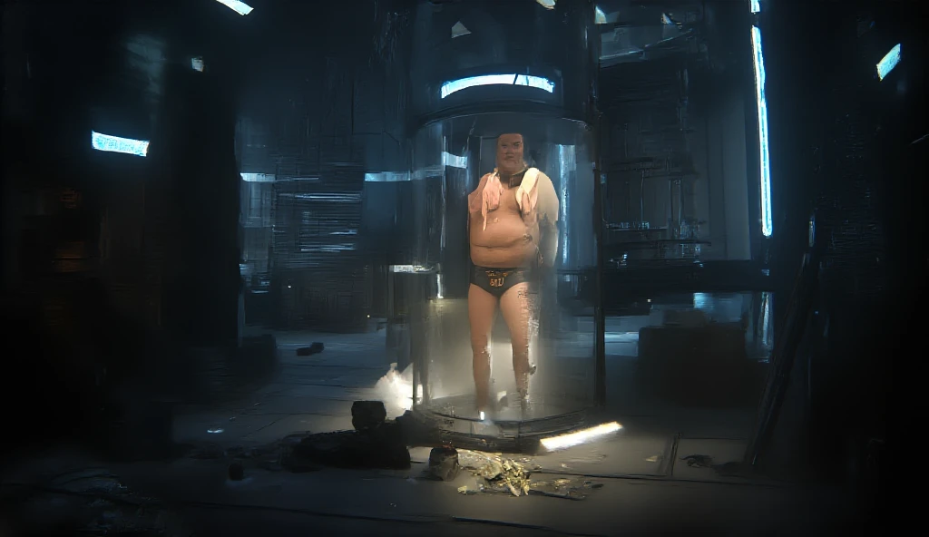   looking directly at camera lens, one close to face, best quality, highres, hires, skin definition, detailed skin, detailed deep caring eyes, detailed face, (Caucasian:1.5), lifelike, 4k, 8k, (photorealistic:1.5), realistic, uhd, a tall, ((short flowing 4 inch salt and pepper beard and hair)), wearing a cloak. The style of the image is fantastical and epic, with an air of wisdom and power emanating from the character. 😙 Wearing transparent red prescription glasses,(((He is very chubby ((He is very chubby and has a white Speedo, in a huge swimming room he wears no clothes, ))), Inside the spacecraft. (((Full body photography Full body photography ))), Inside the spacecraft.)))
))), Inside the spacecraft. Completo a Visão do corpo 
