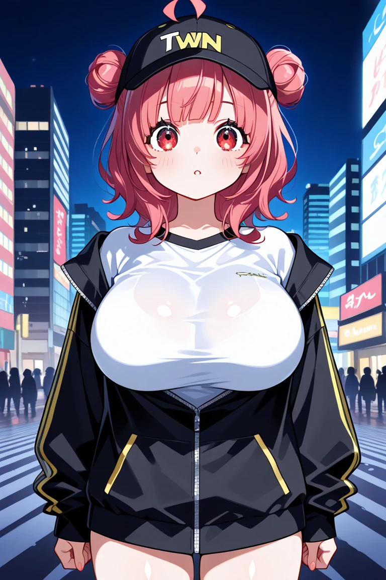 Highest quality,masterpiece, Highest Resolution, 1 girl, nsfw, full naked,boy pov,boy body, sex, standing, outdoor, city, street, night,crowd, huge breasts, pink nipple, blush, smilepenis in pussy, horse ears, horse tail