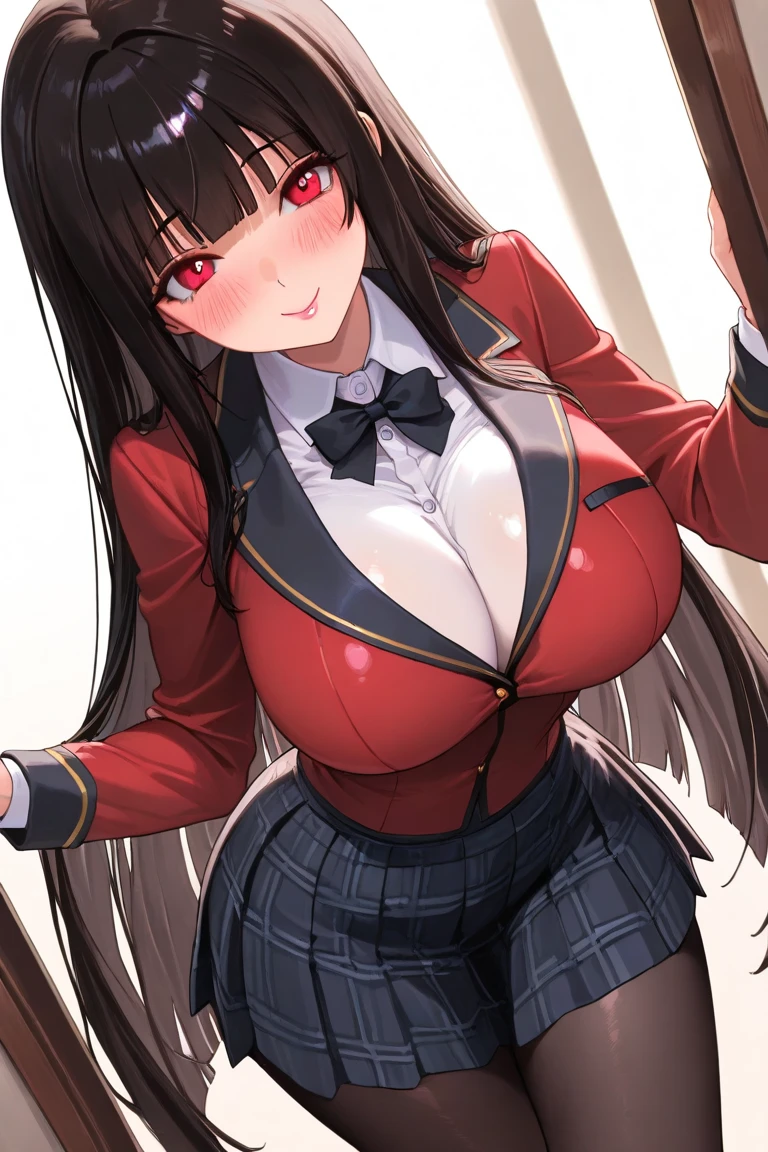 (highest quality:1.2,evil lady,cg, Very detailed, High Detail, digital coloring, High Contrast, masterpiece:1.2, highest quality, Best aesthetics), 8k,masterpiece, cute,tall,beautiful,best quality, 1lady,black hair,long hair,empty eyes, (finely detailed glowing eyes and detailed face),,,,extremely detailed cg unity 8k wallpaper,solo,(latex military costume:0.9),large breasts,seductive smile,military hat,latex thighhigh,large breasts,black hair,pink eyes,formal shirts,pantyhose,,enamel suits,grossy lips,sitting,,sadistic smile,,heel,shiny skin,tight skirt,detailed face,beautiful body,full-body,adult,,show me breasts,sadistic,seductive smile,business suits,latex,