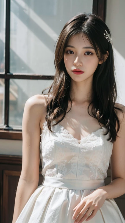 girlqq03, photographed on a Nikon Z7 II Mirrorless Camera,120mm F/4 wide-angle
((twin tails)),
best quality, masterpiece, ultra detailed, cowboy shot, flowing, 3dmm, ink sketch, color ink, ink rendering, octane render, pastels, rice paper, 1girl, beautiful detailed eyes, (alternate hairstyle), ultra detailed hair, graceful, (charming), (delicate), pretty, cute, lace dress, character in the center of the frame, rhythm, fantasy, looking at viewer, xxmix girl,sexy, seductive, big breasts,
<lora:more_details:0.3> <lora:add_detail:0.3> <lora:girl_SDLife_Chiasedamme_v2.3:0.35> <lora:girlqq03_SDLife_Chiasedamme_v1.0:0.55>