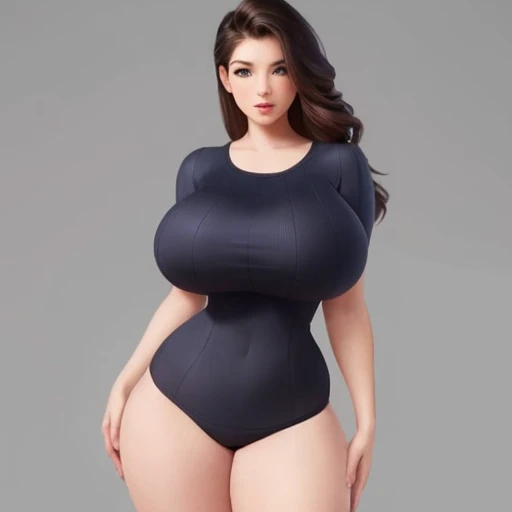 full bodyesbian，Three beauties，Stand in a row，Gray jumpsuit，Conjoinment，Tights suit，Standing on the ground，huge tit，Slim，long leges，Stand up straight，nothing background，Slim，extra long leg，Exhibited，Mannequin，standing on one leg