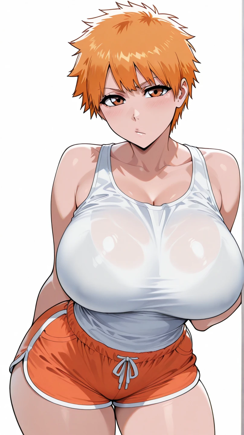 score_9, score_8_up, score_7_up, score_6_up, score_5_up, score_4_up,(masterpiece, best quality, ultra-detailed, high resolution, detailed eyes)
BREAK
1woman, solo,takeda hiromitsu style,(30 year old),voluptuous body、breast squeeze
BREAK
lying、very short pony tail,Hair elastic, (vaginal penis)、spread legs、sex,from above
BREAK
((beach))、((restraint))