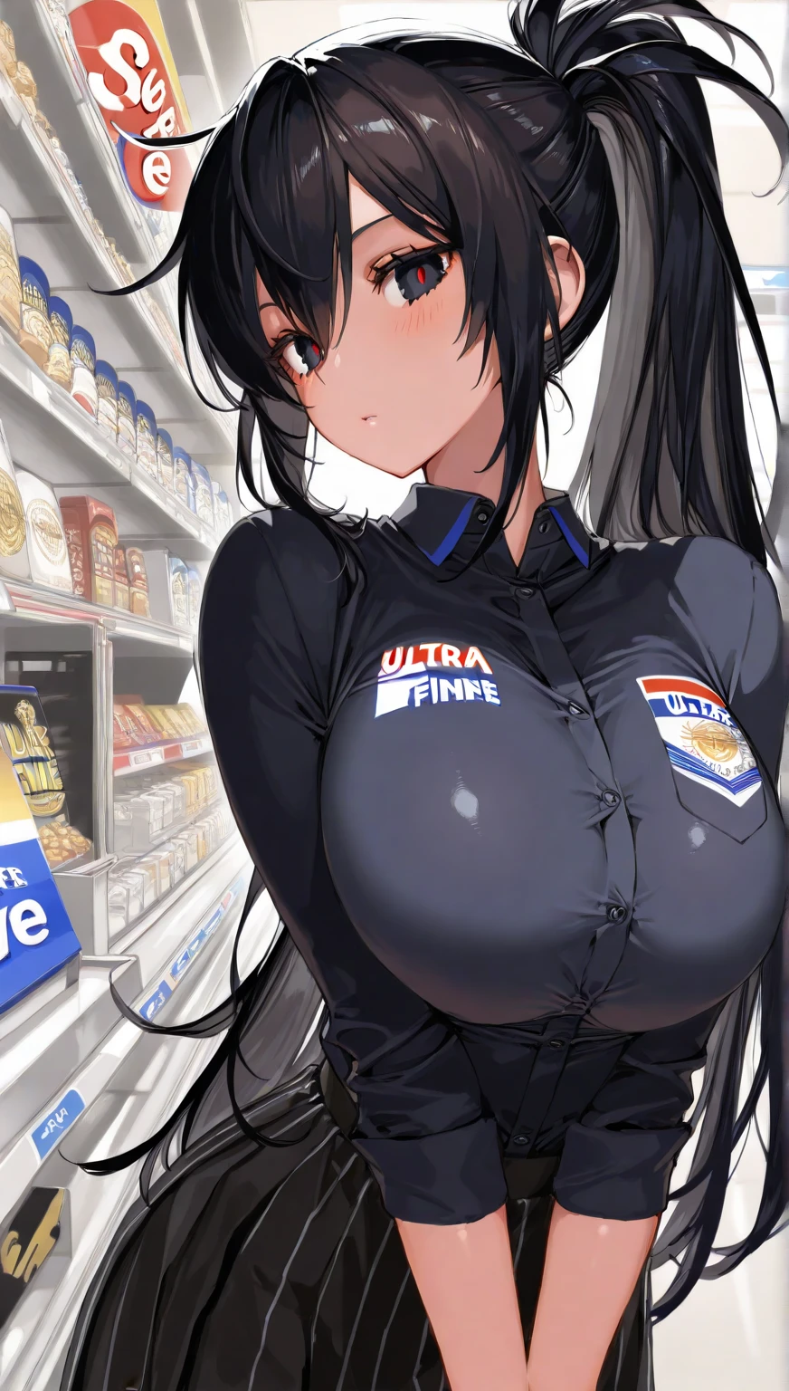nsfw,(masterpiece, best quality), ultra high res, 8K, cinematic lighting, vector art,vivid tone,extremely delicate and beautiful eys,soft clean focus, realistic lighting and shading, (an extremely delicate and beautiful art)1.3,(sketch)1.4,(welcoming gestures)1.3, 1 girl,(enjoy,light smile), (full-face blush)1.3,(open mouth), cute face, beautiful detailed eyes, (sunglasses),one eye closed,mechanization bishoujo cyborg police woman, wearing beautiful detailed police woman costume, ((see-through)),(vending machine)1.4, (neon color)+, (identification number tattoo)++, (in night),(cyber China town)+,