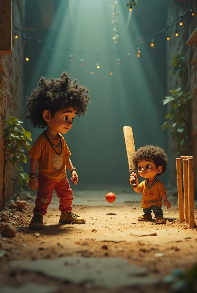 There lived a named Raju, who always dreamed of playing..3d! model