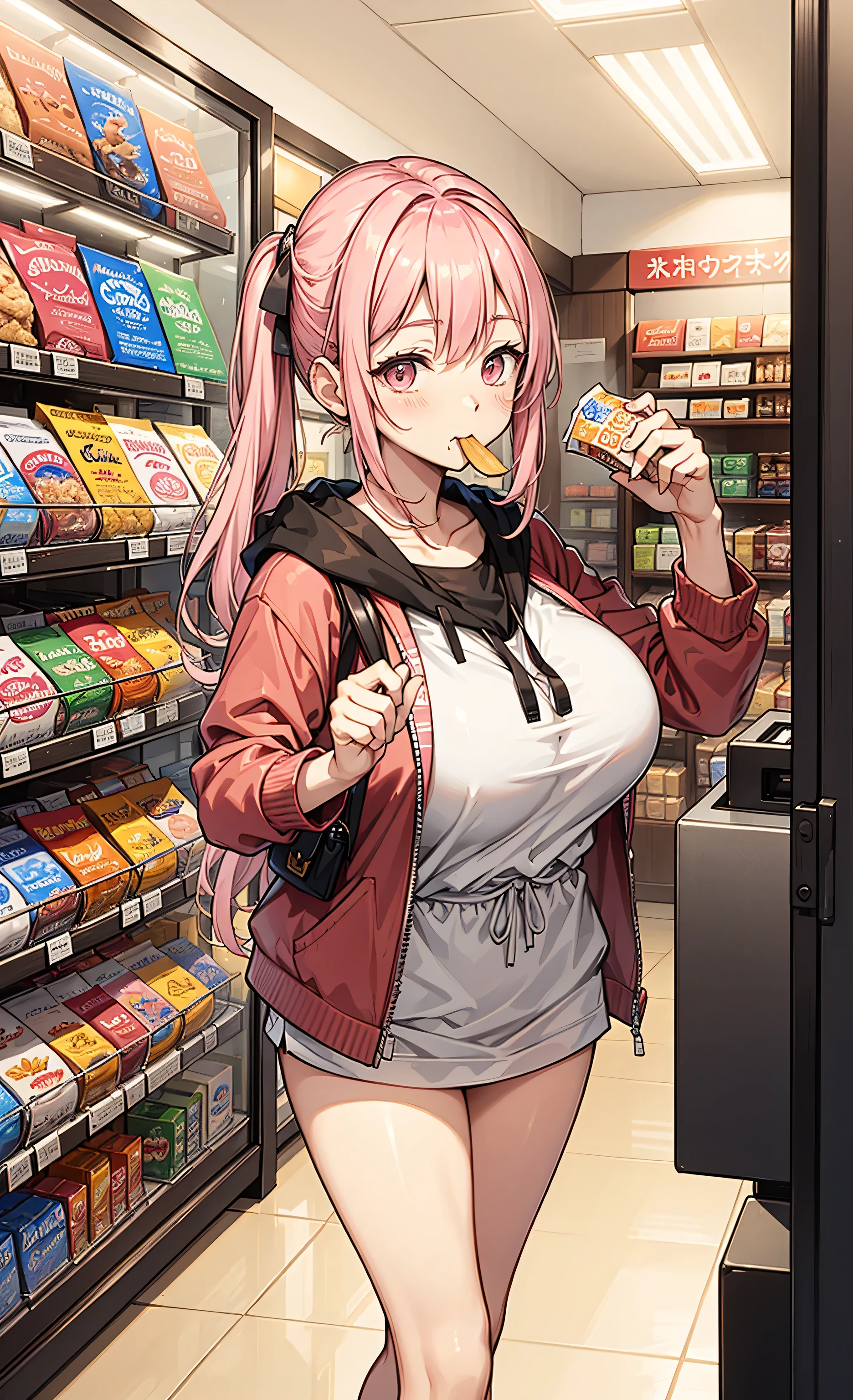 score_9, score_8_up, score_7_up, (tall sexy slender:1.1) woman with (skinny body:1.1), (slim narrow hips:1.1), lustful eyes, perky clothed covered nipples, gigantic massive enormous sagging hyper tits, tan lines, <lora:breasts++-PD-swooping-1.0:0.75>, swooping breasts, <lora:PerfectEyesXL:1>, perfecteyes, huge long sagging hyper tits, anorexic, beautiful face, cleavage, store, (behind counter:1.1), trader, (rpg:1.1), video game screenshot, (dialogue menu:1.1), <lora:v1l4n0XLP:0.7> v1l4n0, pixel art