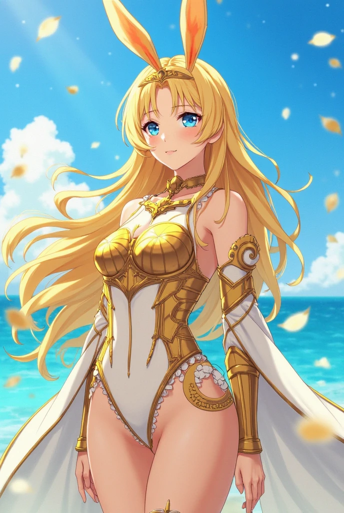 Une femme, 25 ans, manches, cheveux longs, cheveux multicolores, romantic smile, details, Saint Seiya, armure mythique, Saint Seiya Cosplay, Armure de chevalier, au bord d'une falaise, cascade, montagne chinoise, brume,